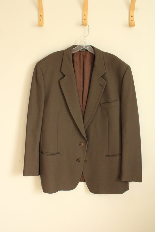 Gian Giacomo Soleri Brown Suit Jacket Blazer | 46