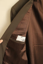 Gian Giacomo Soleri Brown Suit Jacket Blazer | 46