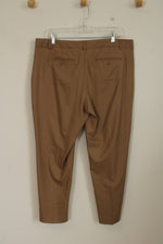 Gap Slim Cropped Tan Dress Pants | 14