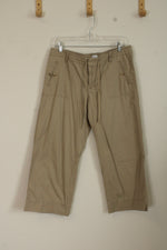 Gap Khaki Capris with Drawstring | 8