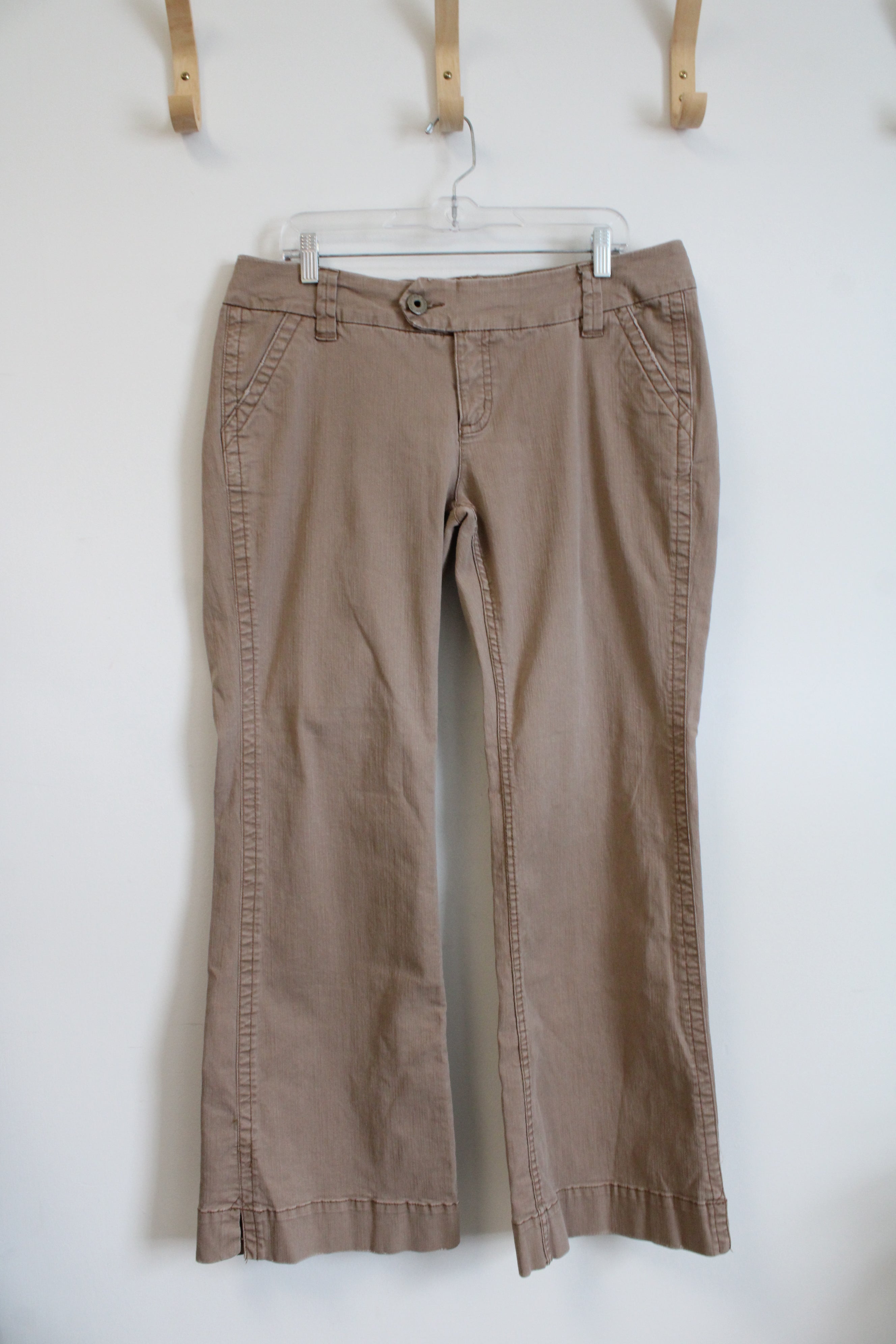 Maurices Brown Flare Leg Pants | 15/16