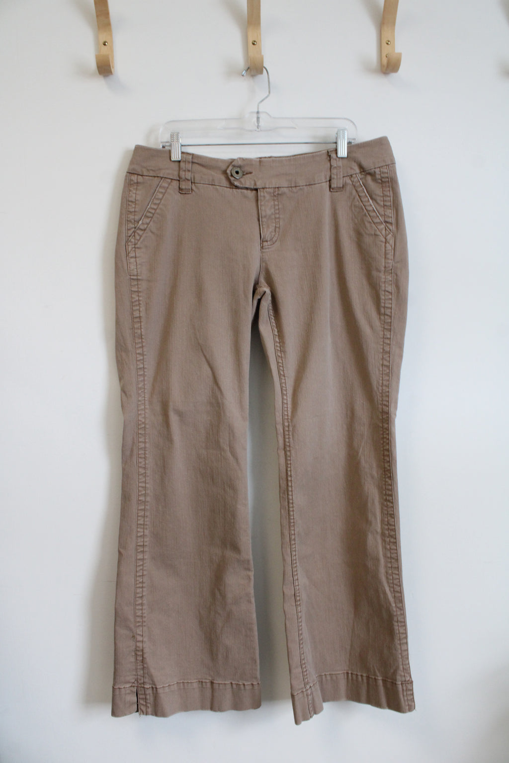 Maurices Brown Flare Leg Pants | 15/16