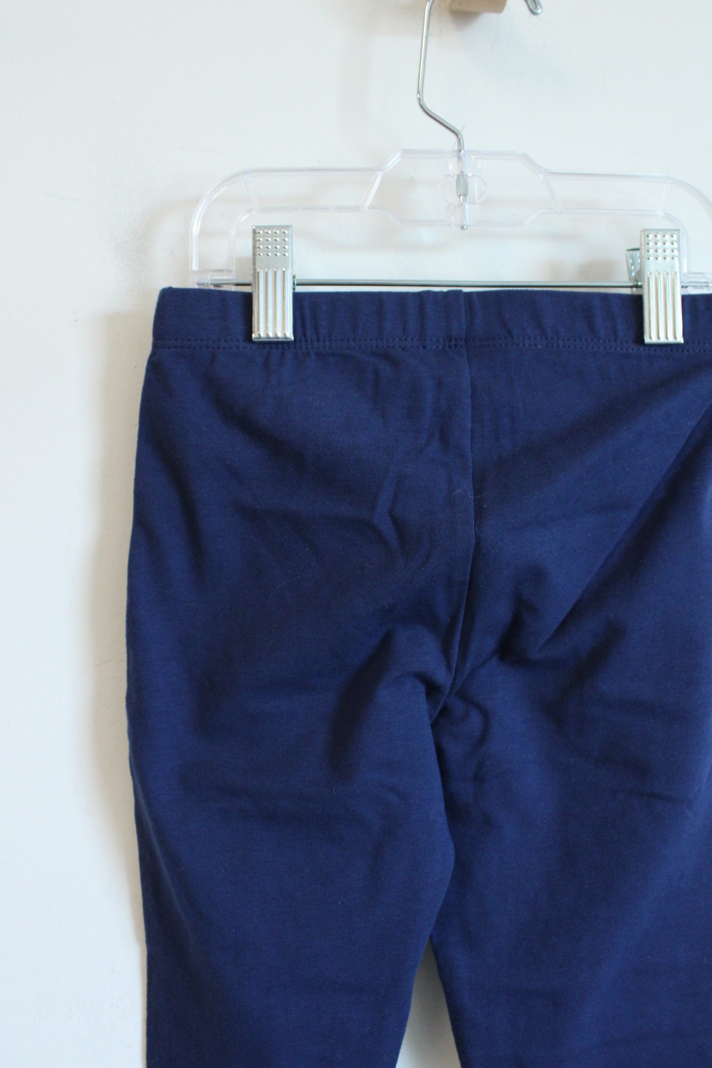 NEW Jumping Beans Navy Tough Cotton Leggings | Youth 6