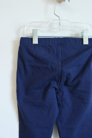 NEW Jumping Beans Navy Tough Cotton Leggings | Youth 6