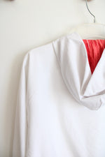 NEW Adidas White Polska Hooded Cropped Jacket | XS