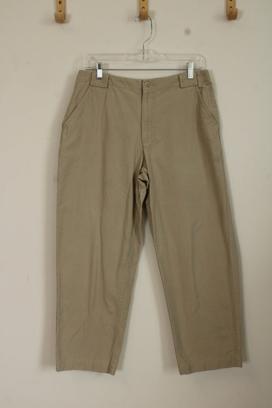 Crossroads Tan Wide Leg Pants | 10