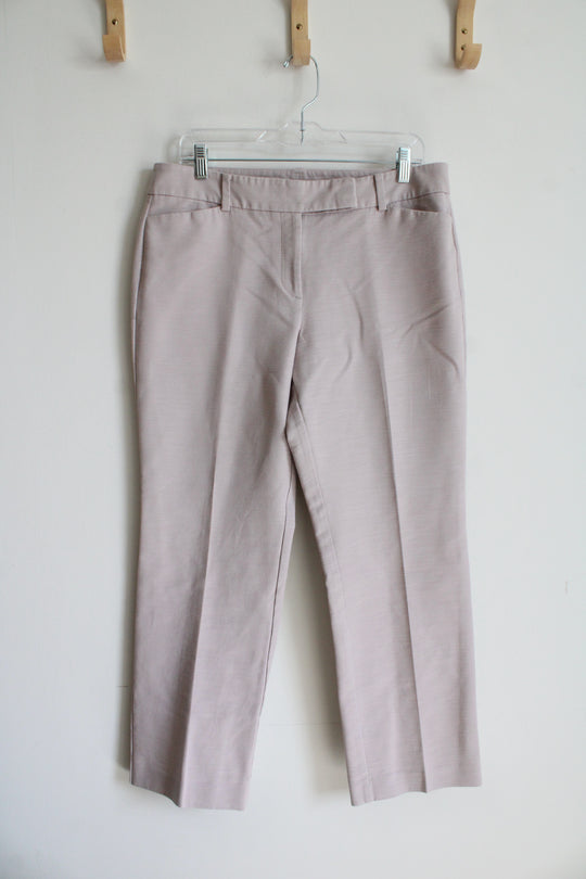 Ann Taylor Curvy Pale Pink Trouser Pants | 12P