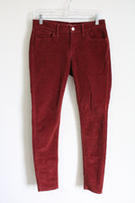 Levi Strauss 710 Super Skinny Rust Corduroy Pants | 28