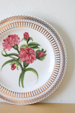 American Atlier At Home Christmas Floral 5429 Plate | 8"