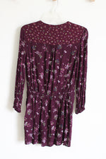 Route 66 Burgundy Long Sleeved Dress | S