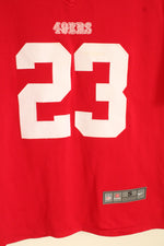 NFL Red 49ers McCaffrey #23 Jersey | S
