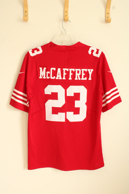 NFL Red 49ers McCaffrey #23 Jersey | S