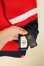 NEW NHL Fanatics; Red, White and Blue Capitals Sweatshirt with Hood | Size L