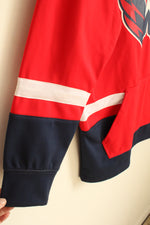 NEW NHL Fanatics; Red, White and Blue Capitals Sweatshirt with Hood | Size L