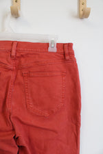 Lands' End Orange Capri Pants | 12P