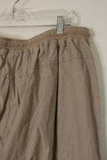 Jordana New York Tan Cuffed Capris | 3XL