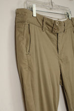 Department of Peace Low-rise Bootcut Khaki Pants