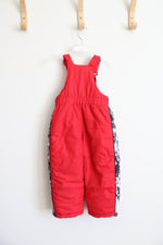 Red and Gray Snowpants | 2T