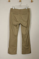 Department of Peace Low-rise Bootcut Khaki Pants