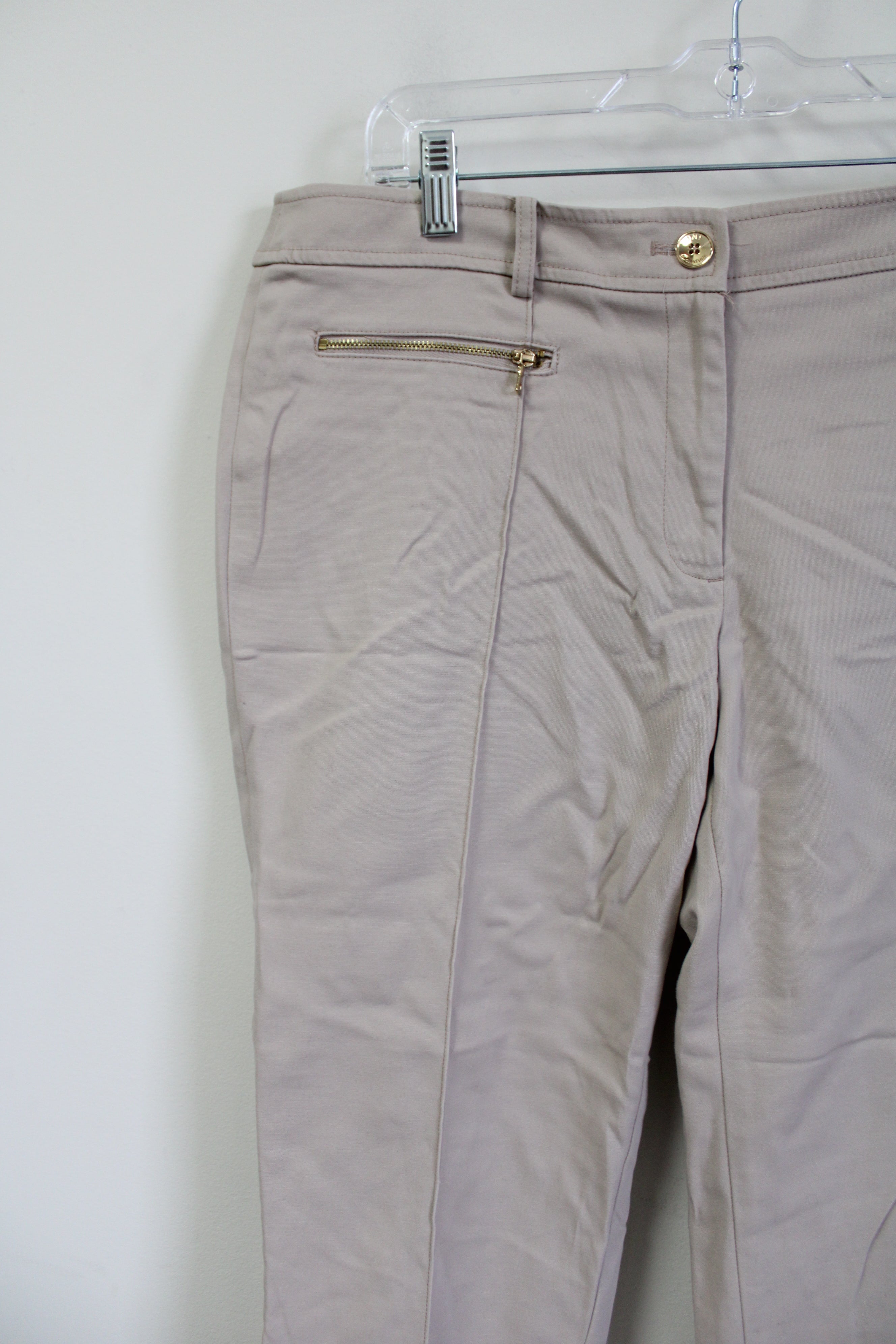 Jones New York Stretch Tan Capri | 10