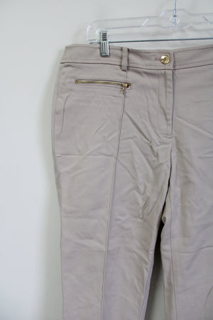 Jones New York Stretch Tan Capri | 10