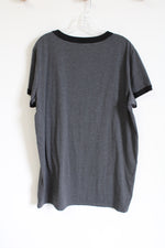 LuLaRoe Sweater Weather Gray T-Shirt | 2XL