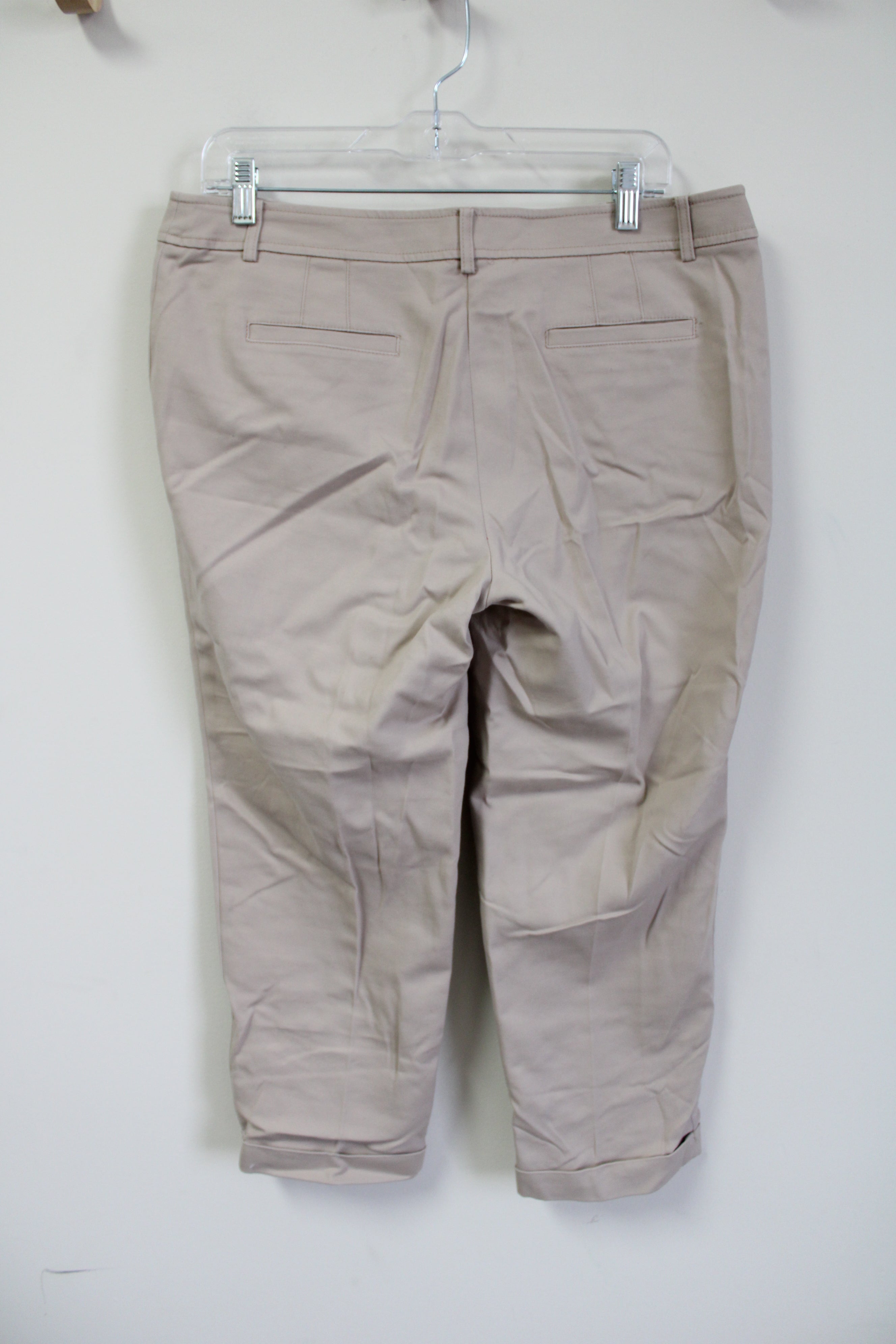 Jones New York Stretch Tan Capri | 10