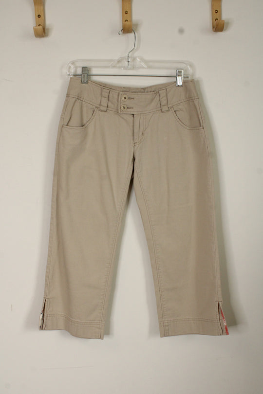 American Eagle Outfitters Light Tan Capris  | 2
