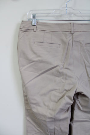 Jones New York Stretch Tan Capri | 10