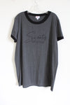 LuLaRoe Sweater Weather Gray T-Shirt | 2XL