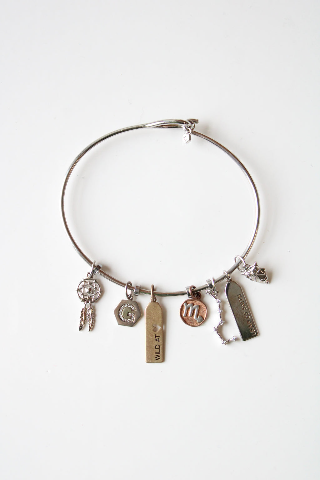Origami Own Charm Bangle Bracelet