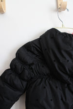 Cherokee Black Polka Dot Coat | 18M