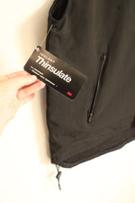 NEW Layer Black Zip Front Nylon Vest | XXL
