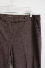 Van Heusen Stretch Brown Trouser Pants | 8