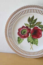 American Atlier At Home Christmas Floral 5429 Plate | 8"