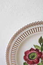 American Atlier At Home Christmas Floral 5429 Plate | 8"