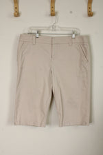 Sonoma Light Tan Bermuda Shorts | 14