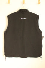NEW Layer Black Zip Front Nylon Vest | XXL