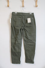 NEW Anthropologie Pilcro Moss Green The Wanderer Pants