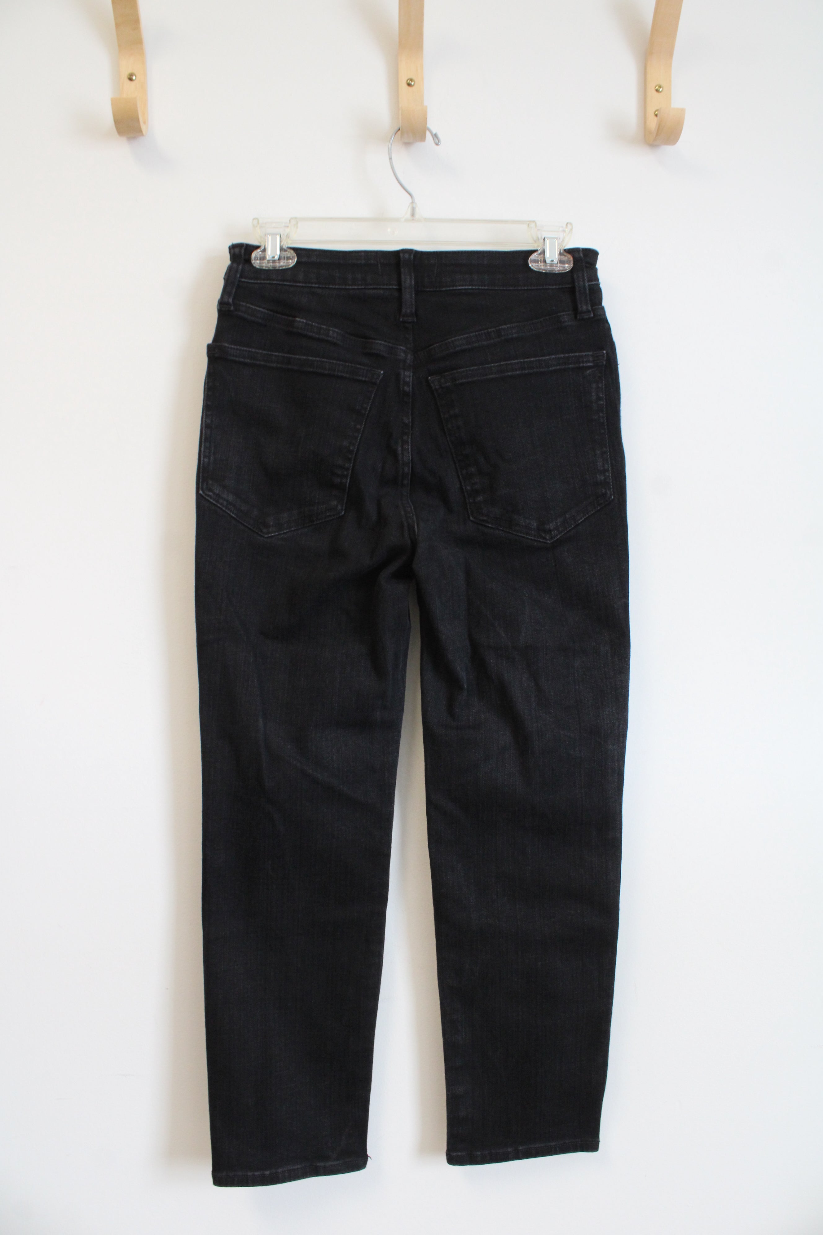 Madewell Curvy Stovepipe Black Jeans | 27P