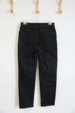 Madewell Curvy Stovepipe Black Jeans | 27P