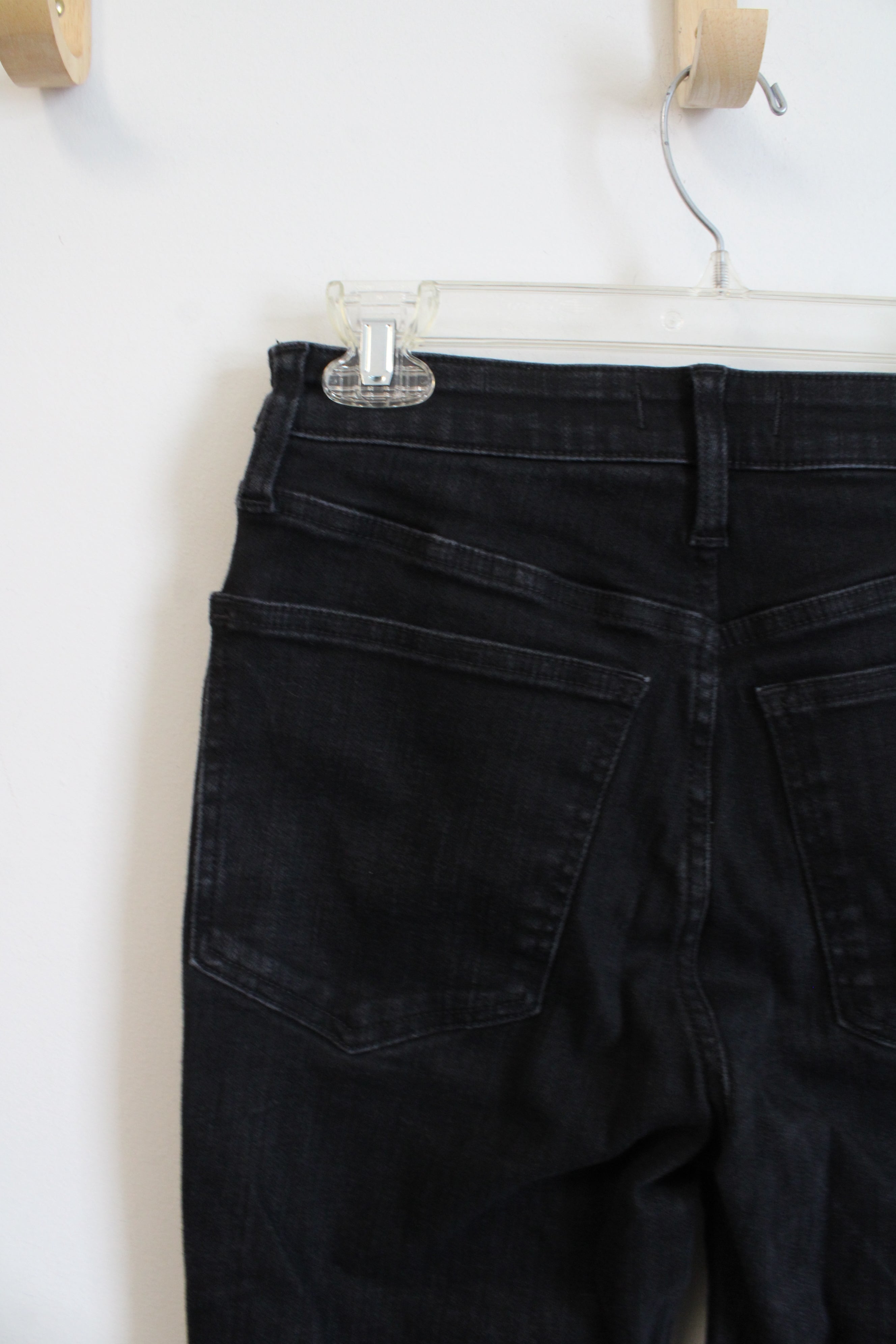 Madewell Curvy Stovepipe Black Jeans | 27P