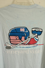 NEW Vineyard Vines Light Blue Long Sleeve Hockey Shirt | M