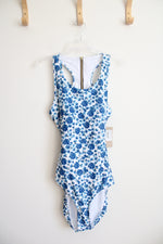 NEW Albion Fit Blue Crush One Piece Swimsuit | XXL
