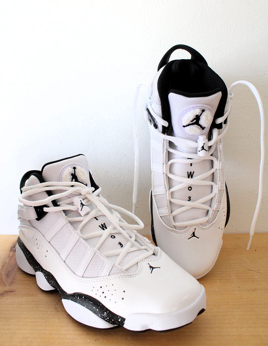 Nike Air Jordan 6 Rings Reverse Oreo Basketball Sneakers | Size 9.5