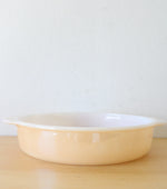 Fire-King 450 Orange Peach Lustre 8" Dish