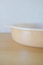 Fire-King 450 Orange Peach Lustre 8" Dish