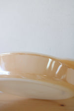 Fire-King 450 Orange Peach Lustre 8" Dish
