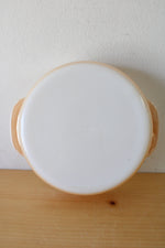 Fire-King 450 Orange Peach Lustre 8" Dish