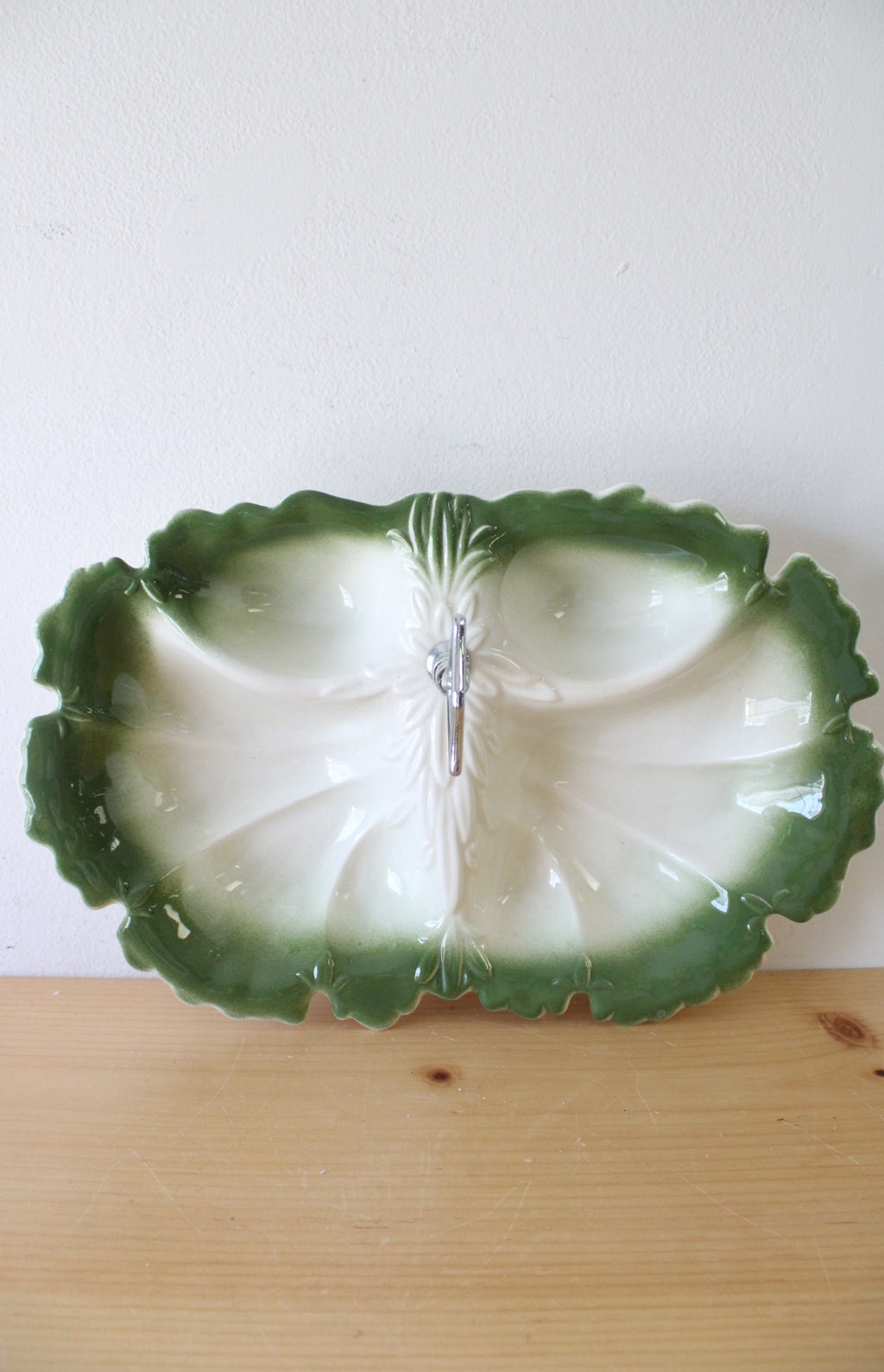 Valley Vista Green Cabbage Porcelain 208 Serving Dish